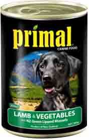 Primal Adult Dog Grain Free Lamb & Vegetable Can 395G Sale