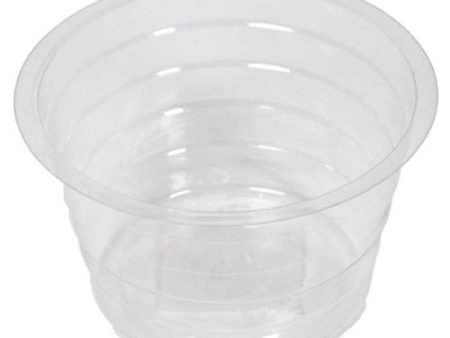 Midwest DL4 4  Clear Vinyl Deep Plant Planter Saucer Liner - Quantity of 150 on Sale