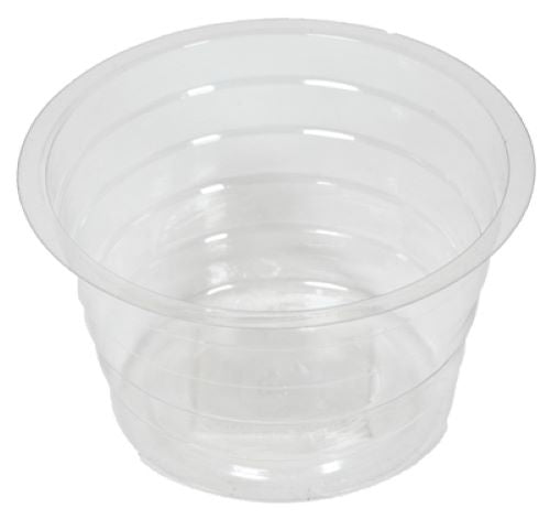 Midwest DL4 4  Clear Vinyl Deep Plant Planter Saucer Liner - Quantity of 150 on Sale