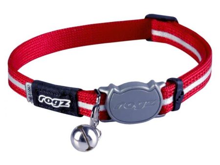 Rogz Alleycat Safeloc Collar Red Small For Sale