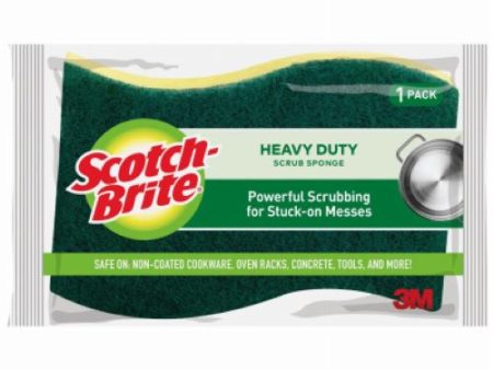 3M 425 Scotch-Brite Heavy Duty Kitchen Scrubbing Scrub Cleaning Pad Sponge - Quantity of 36 Online Sale