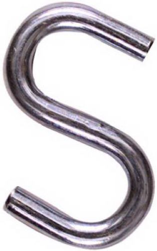 National N273-417 1.5  x 3 16  Bulk Zinc Plated Open S Hooks - Quantity of 250 on Sale