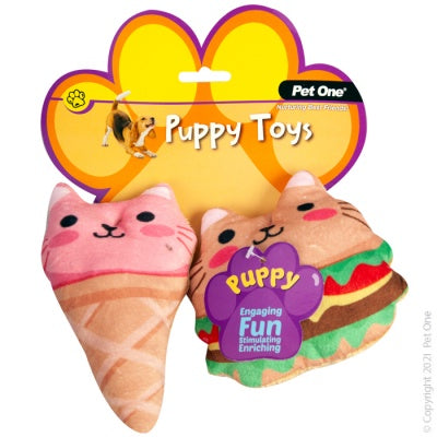 Pet One Puppy Fast Food Assorted 2 Pack on Sale