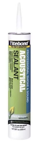 Titebond 2892 29 oz Tube of Green Choice White Pro Acoustical Sound Sealant Online Sale