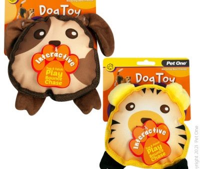 Pet One Interactive Squeaky Assorted Toy 19cm For Discount