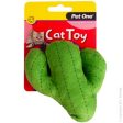 Pet One Plush Cactus Green 11.5cm For Sale