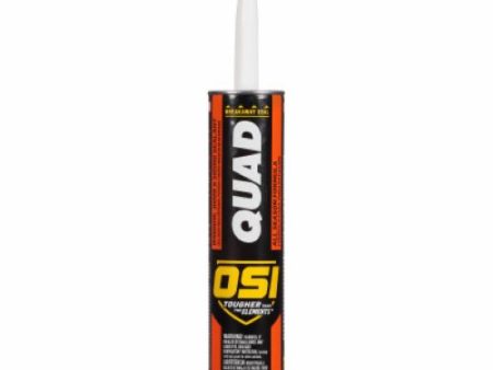 OSI Quad 827837 10 oz Tube of Clear Window, Door & Siding Sealant - Quantity of 6 Online