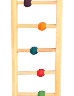 Avi One Wooden Ladder with Beads 12 Rung Cheap