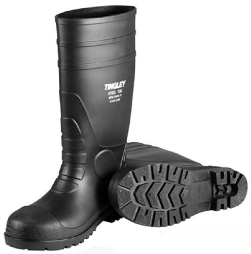 Tingley 31161.11 Size 11 Black Pair of Black PVC Over The Sock Waterproof Work Boots Online