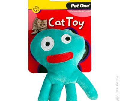 Pet One Plush Octopus Blue 12.5cm For Sale