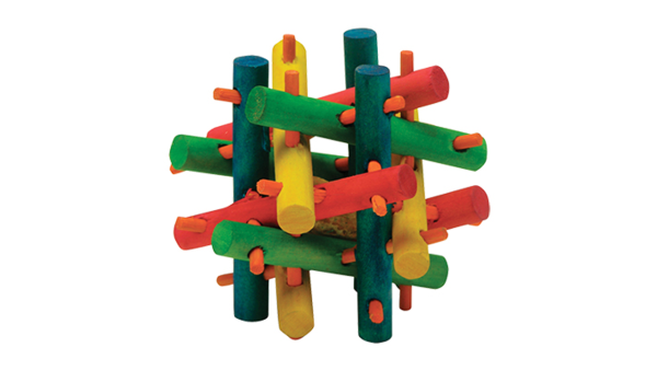 Kaytee Wooden Knot Nibbler 10cm Discount