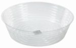 Midwest DL12 12  Clear Vinyl Deep Plant Planter Saucer Liner - Quantity of 100 Discount