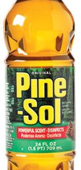 Pine-Sol 97326 24 oz Bottle of General Purpose Concentrated Cleaner and Disinfectant - Quantity of 4 on Sale