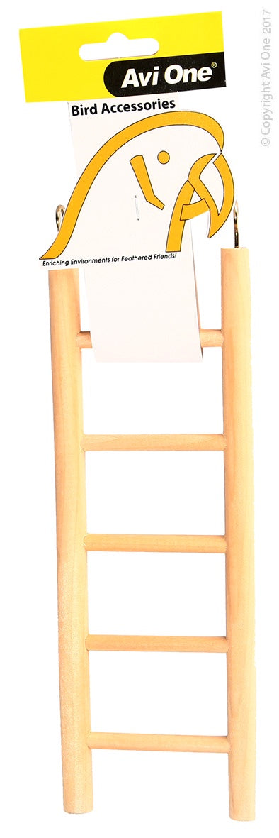 Avi One Wooden Ladder 5 Rung Sale