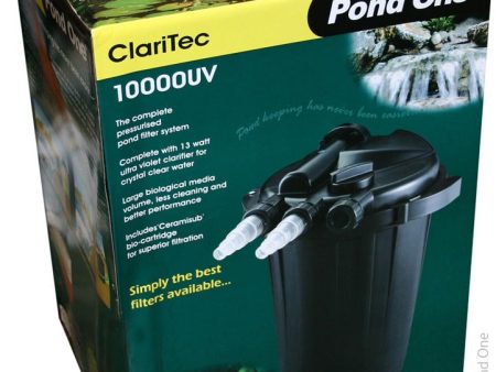 Pond One ClariTec 10000 Pressurised Filter 13W UVC Supply