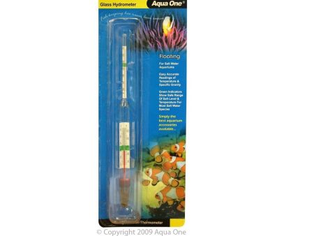 Aqua One Glass Hydrometer 2N1 Online