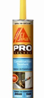 Sika 515311 Pro Select 10.1 oz Tube of Capitol Tan Construction Sealant For Cheap