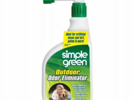 Sunshine Makers 2010000615335 32 oz Spray Bottle of Simple Green Outdoor Pet Odor Eliminator - Quantity of 3 For Sale