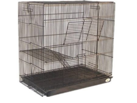 Pet One Chinchilla Rat Cage Black (61x37x60cm) Sale