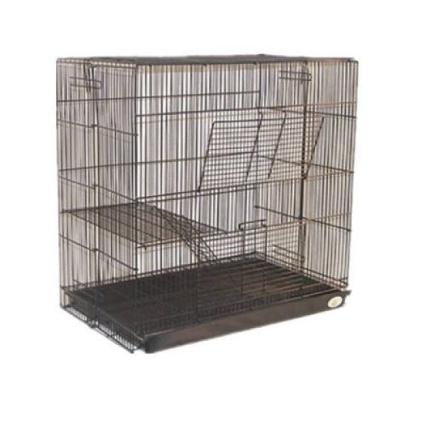 Pet One Chinchilla Rat Cage Black (61x37x60cm) Sale