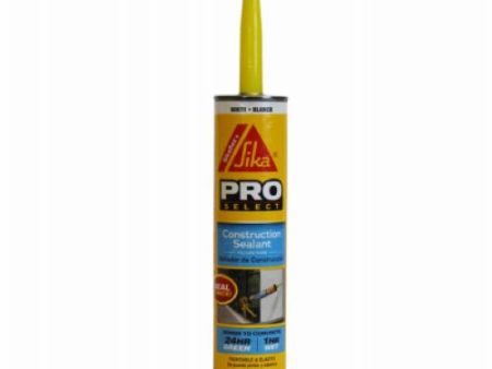 Sika 515309 Pro Select 10.1 oz Tube of White Construction Sealant Online