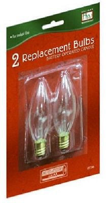 Holiday Wonderland T-16-88 2-Pack of Battery Operated Window Candle Replacement Bulbs - Quantity of 36 Cheap