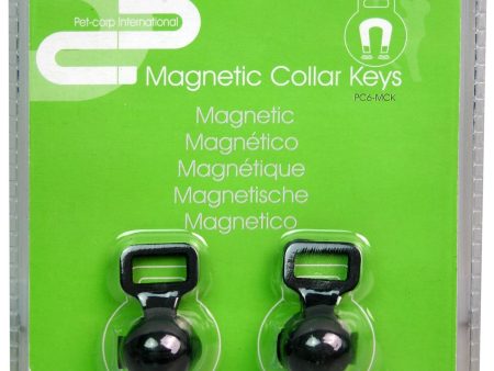 Pet Corp Door Magnetic Collar Keys PC6 2 Pack Online Hot Sale