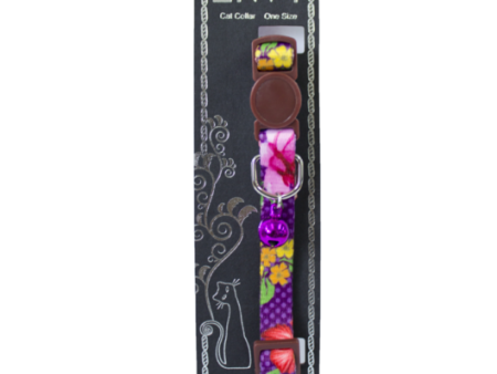 Envy Cat Collar Flora Purple Cheap