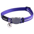 Rogz Alleycat Safeloc Collar Purple X-Small on Sale