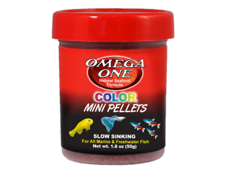 Omega One Colour Mini Pellets 50G Online now