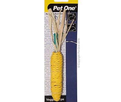 Pet One Veggie Rope Chew Corn Medium on Sale