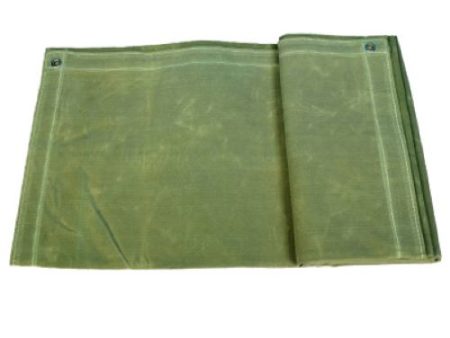 Tru Guard 101210GCT 10  Foot x 12  Foot 10 oz Green Canvas Tarp Cheap