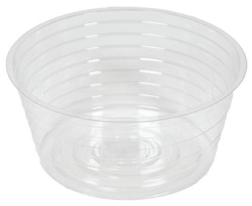 Midwest DL8 8  Clear Vinyl Deep Plant Planter Saucer Liner - Quantity of 100 Online Hot Sale