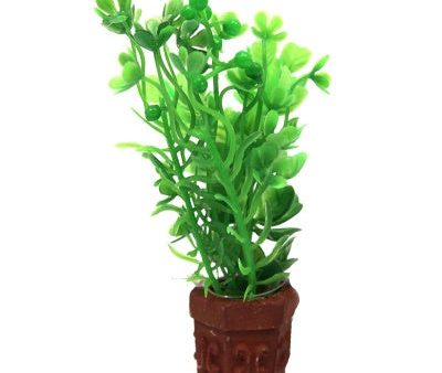 Aqua One Betta Pot Plant Mixed Green Plants Discount