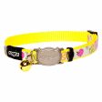 Rogz Reflectocat Safeloc Dayglow Yellow Small Online Sale