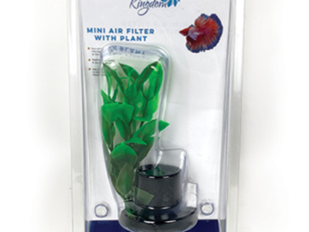 Betta Kingdom Mini Plant Air Filter Online now