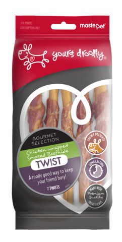 Yours Droolly Twist Chicken Wrapped 7 Pack Sale