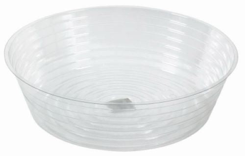 Midwest DL12 12  Clear Vinyl Deep Plant Planter Saucer Liner - Quantity of 50 Cheap