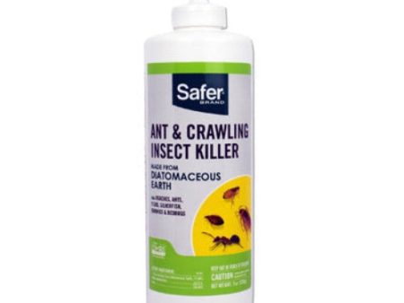 Safer SH5168 7 oz Bottle of Diatomaceous Earth Ant & Crawling Insect Bed Bug Pest Control Online