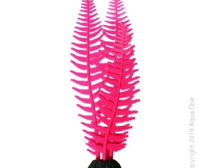 Aqua One Flexiscape Feather Algar Pink Medium Supply