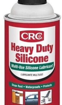 CRC 05074 7.5 oz Can of Heavy Duty Silicone Multi-Use Lubricant Spray Online Hot Sale