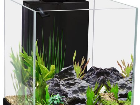 Aqua One Betta Sanctuary Glass Aquarium Black 10L For Discount