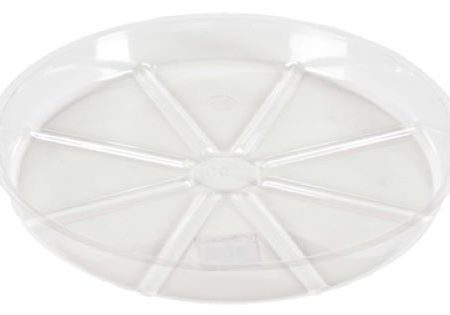 Midwest Air VS17 17  Clear Vinyl Plant   Planter Saucers - Quantity of 30 Discount