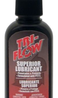 Tri-Flow 21010TF 2 oz Squeeze Bottle Penetrating Lubricant with PTFE - Quantity of 10 For Sale