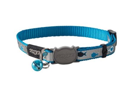 Rogz Reflectocat Safeloc Blue Fish Small For Sale