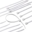 ECM Industries 46-308 100-Count Pack of 8  Inch White Nylon Cable Ties Online Hot Sale