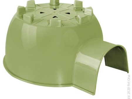 Pet One Igloo Green Large Hot on Sale