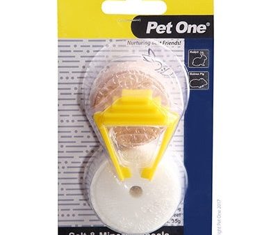 Pet One Salt Lick & Mineral Wheel Combo 120G Discount