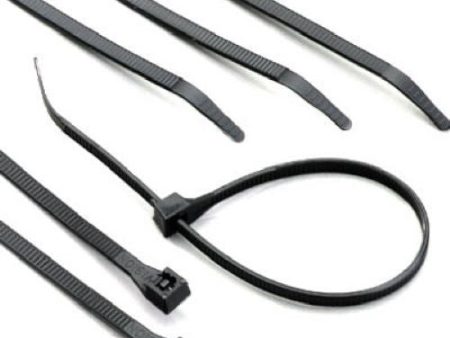 ECM Industries 46-308UVB 100-Count Pack of 8  Inch Black Nylon Cable Ties Online Hot Sale