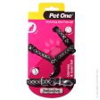 Pet One Cat Kitten Reflective Harness & Lead Set Black Fashion